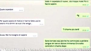 Caso Gino Pucciarelli - Le conversazioni su Whatsapp