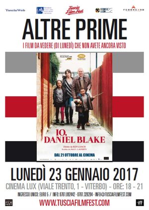 Altre prime - Tuscia film fest - Appuntamento del 23 gennaio