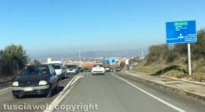 Viterbo -Fila sulla Sammartinese