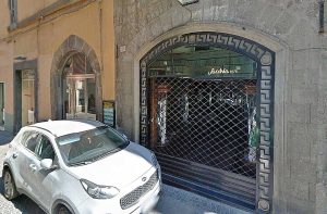 Viterbo - Il negozio d'abbigliamento Jacchia in corso Italia