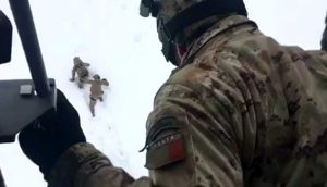 Le immagini del video diffuso da Rainews con l'operazione dei rangers