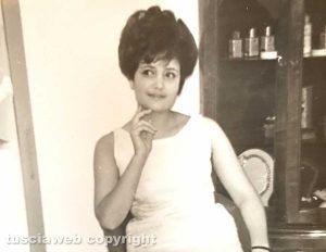 Rosa Signorelli durante un momento di relax