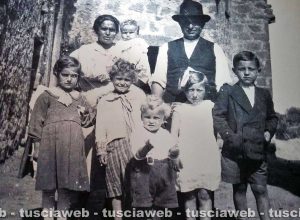 Montefiascone - Come eravamo 1937/38 - La famiglia Cicoria a Zepponami