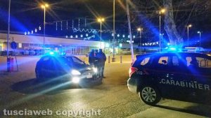 Civita Castellana - Allarme bomba - L'intervento dei carabinieri e artificieri