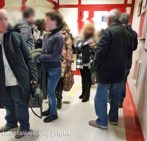 Fila al pronto soccorso di Belcolle