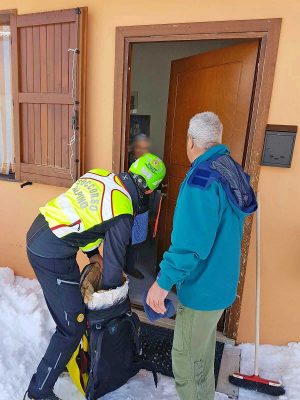 Soccorso alpino e speleologico Lazio in azione in Abruzzo
