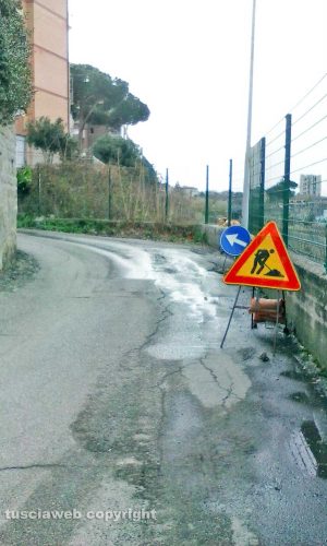 Viterbo - Il degrado a Via San Biele 