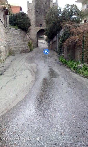 Viterbo - Il degrado a Via San Biele 