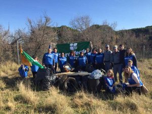 Tarquinia - Mare d'inverno - Fare Verde ripulisce la spiaggia delle Saline e parte di di San Giorgio