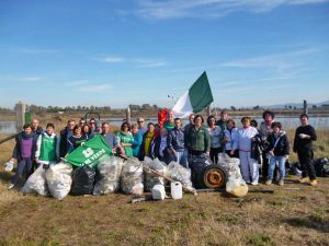 Tarquinia - Il gruppo di volontari alla fine dell'edizione 2016