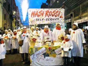 Ronciglione - Carnevale - Nasi rossi