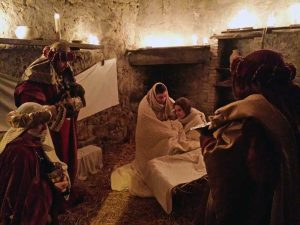 San Lorenzo nuovo - L'arrivo dei re magi al presepe