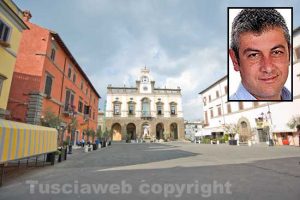 Nepi - Nel riquadro il sindaco Pietro Soldatelli