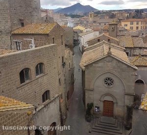 Viterbo - Una veduta di San Pellegrino