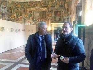 Le riprese di "Paese che vai" a Viterbo