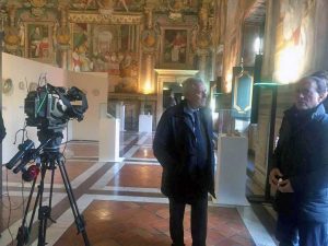 Le riprese di "Paese che vai" a Viterbo