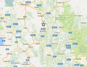 Terremoto di magnitudo 4,1 in provincia di Perugia