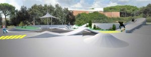 Il progetto di skate park a Montalto Marina