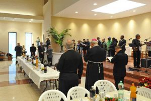 Viterbo - Il pranzo di solidarietà alla chiesa di Villanova
