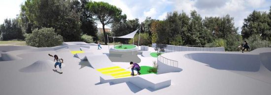 Il progetto di skate park a Montalto Marina