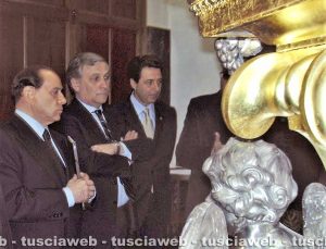 Viterbo - Come eravamo 2008 - Silvio Berlusconi, Antonio Tajani, Giulio Marini