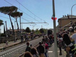 Roma - Il treno d'epoca a vapore