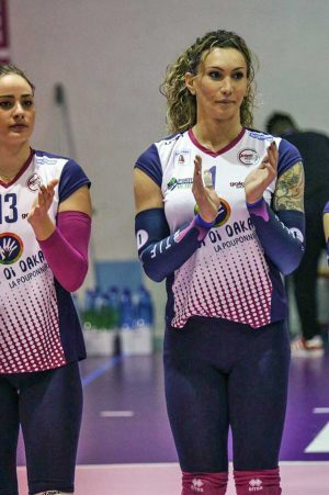 Tiffany De Abreu in campo (foto 105 group)