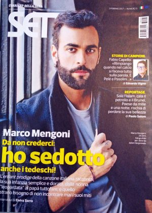 Marco Mengoni - La copertina di Sette