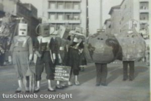 Viterbo - Il Carnevale a inizio anni '60