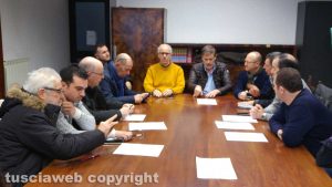 Viterbo - La terza commissione in riunione