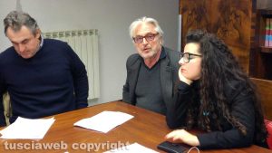 Viterbo - Terza commissione - Al centro Guido Urbani