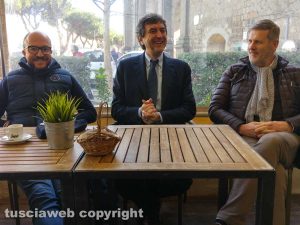 Mauro Rotelli, Marco Marsilio e Claudio Ubertini