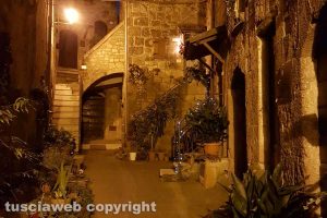 Pitigliano di notte
