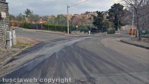 Viterbo - Liquami in via Pian di Quercia