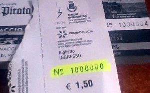 Il milionesimo biglietto staccato per Civita di Bagnoregio