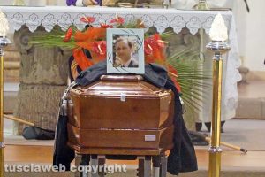 Corchiano - I funerali di Giuliano Magrini