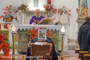 Corchiano - I funerali di Giuliano Magrini
