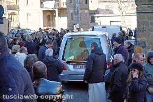 Corchiano - I funerali di Giuliano Magrini