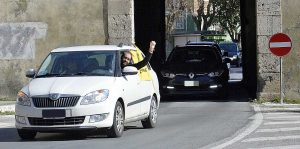 La manifestazione pubblica contro l'autostrada a Orbetello