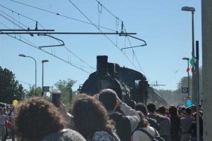 Roma - Il treno d'epoca a vapore