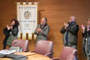 Banca di Viterbo - La cerimonia di intitolazione della sala consiliare ad Alberto Ciorba
