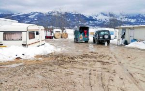 Vigili del fuoco nelle zone del terremoto