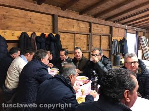 Tuscania - Il pranzo del centrodestra
