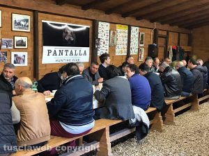 Tuscania - Il pranzo del centrodestra