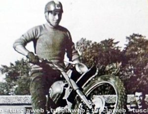 Umberto Cencioni - Foto d'epoca durante una competizione
