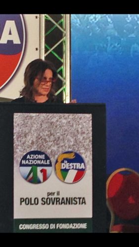 Laura Allegrini al congresso
