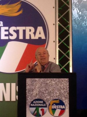 Francesco Storace al congresso