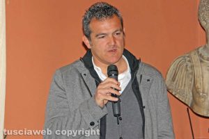 Viterbo - Il viceallenatore della Lazio Massimiliano Farris