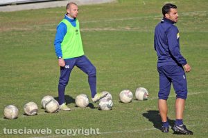 Sport - Calcio - Viterbese - Claudio Mele e Mirko Miceli