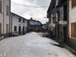 Le zone colpite dal terremoto 